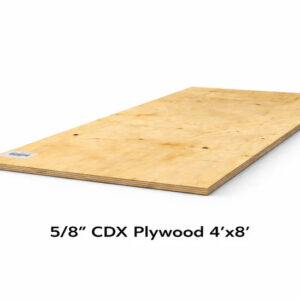 5/8" CDX Plywood β 4' x 8'
