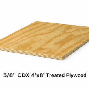 5/8" CDX Treated Plywood β 4' x 8'