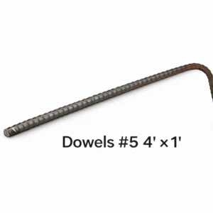 Dowel #5 Grade 60 – 4 ft x 1 ft