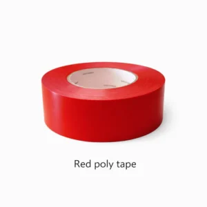 Red Poly Tape – 2" x 60 yd